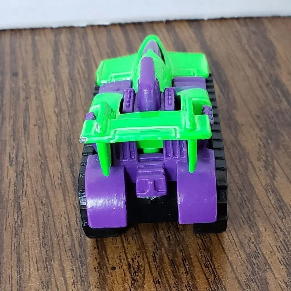 Hot Wheels Treadator Green/Purple Loose Car Malaysia Base